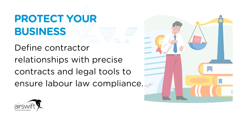 Mishandling and treating a contractor like an employee can violate contract terms and lead to serious legal trouble and costly fines Mishandling and treating a contractor like an employee can violate contract terms and lead to serious legal trouble and costly fines